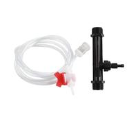 OEBUAFI Kit D'injecteur D'engrais, Siphon D'irrigation Goutte à Goutte en Plastique, Distributeur D'engrais Liquide avec Interrupteur à Tube, Filtre, Filetage G3/4, Tube de 2 M