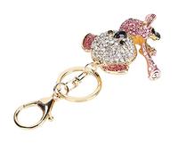 OEBUAFI Koala - Porte-Clés avec Pendentif en Strass, Mode Femme, avec Cristal Scintillant, pour Clés de Voiture, Sac, Sac à Main, Cadeau