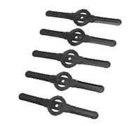 OEBUAFI Lames de, Ensemble de de Remplacement 30 Pièces en Plastique, Kit de d'herbe électrique Conception Longue pour Tondeuse au Lithium de Pelouse de Jardin