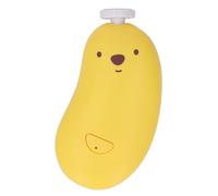 OEBUAFI Lime à Ongles électrique pour bébé avec Conception Anti-pincement, Plusieurs Réglages de Vitesse, Rechargeable, à Faible Bruit, Compacte pour les Soins des Ongles des Nouveau-nés (YELLOW)