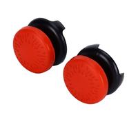 OEBUAFI Lot de 2 Housses de Poignée en Silicone ABS pour Manette, Fonctionnement Confortable, Réduit Les Douleurs au Poignet, 4 Couleurs, pour Les Amateurs de Jeux (Rouge)