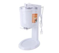 OEBUAFI Machine à Crème Glacée Automatique, Yaourt glacé, Sorbet, capacité de 1 L, avec Technologie à Faible Bruit, pour Usage Domestique, Cadeaux de Famille (Prise UE 220V)