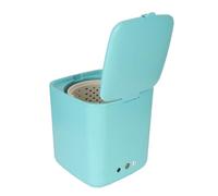 OEBUAFI Machine à Laver Portable 7L, Laveuse Compacte Entièrement Automatique avec écran Tactile LCD, Drainage Automatique pour Appartement Dortoir RV (Prise UE)