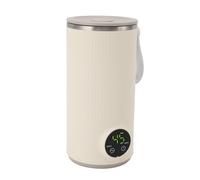 OEBUAFI Mélangeur Chauffe-lait Portable, Décongélation Efficace pour Voyage bébé, sans Fil, Acier Inoxydable 400ML, ABS, Chargement USB