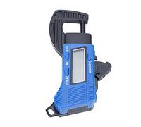 OEBUAFI Mesureur D'épaisseur électronique avec Grande Plage de Mesure, écran LCD de 0 à 1 Pouce, Conversion en Mm et en Pouces pour le Papier et le Cuir, Jauge D'épaisseur Numérique Alimentée par