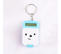 OEBUAFI Mini Calculatrice, Petite Calculatrice de Base Portable avec Un Design Mignon, Batterie Intégrée pour Un Usage Quotidien des étudiants, Fournitures Scolaires de Bureau à Domicile (Blue)