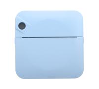 OEBUAFI Mini Imprimante Thermique Portable Bluetooth Étiqueteuse Thermique Scanner de Texte OCR Portable avec Application pour Smartphone pour Le Bureau à Domicile, L'organisation (Blue)