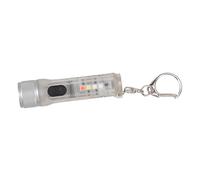 OEBUAFI Mini Lampe de Poche LED Porte-clés Compacte, Ultra Lumineuse, Rechargeable, pour le Camping et les Urgences, Conception Fluorescente, Légère, 1 unité