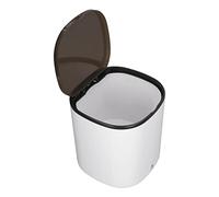 OEBUAFI Mini Machine à Laver Portable de 4,5 L avec Turbo Rotatif Avant et Arrière et Trous de Drainage pour Camping, Voyage, Appartement, Dortoir, Chaussettes, (Puissance de chauffage de prise UE