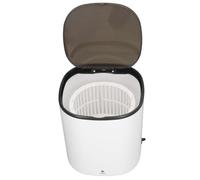 OEBUAFI Mini Machine à Laver Portative, Petite Rondelle de Turbine de 4,5 L avec Panier de Vidange Rotatif pour Appartement de Voyage RV (Prise UE)