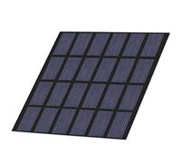 OEBUAFI Mini Panneau Solaire en Polysilicium, étanche, Chargeur de Batterie Solaire pour Lampe de Pelouse Extérieure, 4,3x4,3 Pouces, éclairage de Jardin