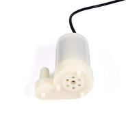 OEBUAFI Mini Pompe à Eau Submersible 3-4,5 V 100 L/H à Faible Bruit avec Plastique + Composants électroniques pour Expérience de Fontaine D'aquarium (JT-DC3L vertical)