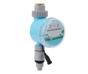OEBUAFI Minuterie D'arrosage Intelligente, Contrôle WiFi et Bluetooth, étanche IP68, Minuterie D'irrigation avec Reconnexion Automatique pour Jardin, Ferme et Parc