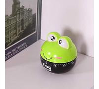 OEBUAFI Minuterie de Cuisine, Minuterie de Cuisson Mécanique 1-55 Minutes avec Forme d'animal Mignon pour la Cuisson de la Friture, des œufs, des Biscuits, des Gâteaux (Green)