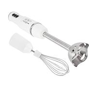 OEBUAFI Mixeur Plongeant Multifonction 750W, 3 Vitesses Réglables, avec Lames en Acier Inoxydable pour Broyer, Mélanger, Fouetter