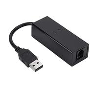 OEBUAFI Modem Externe USB 56K Haute Vitesse 56K Modem de Données de Téléchargement en Mode Fax adapté pour XP, connectivité Internet Rapide
