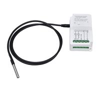 OEBUAFI Module de Commutation Intelligent de Température et d'humidité, Contrôleur WiFi, Sortie à Double Relais avec Sonde de Température pour Application Smart Life