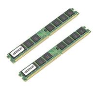 OEBUAFI Module de Mémoire DDR2, 2 Pièces, 1 Go, 667Mhz, PC2-5300 Haute Performance, pour Ordinateur de Bureau