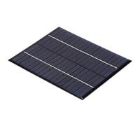 OEBUAFI Module de Panneau Solaire 2 W 18 V DIY Système de Panneau Solaire Portable Résine époxy Haute efficacité Encapsulée pour Jouets Solaires Lampes de Pelouse Appliques Murales