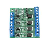 OEBUAFI Module PWM MOSFET Module de Pilote de Carte D'amplificateur PLC pour électrovanne de Micro-pompe 3,7-27VDC 10A pour Usage Industriel
