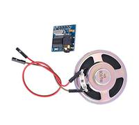 OEBUAFI Module Vocal SYN6288 avec Algorithme D'analyse de Texte Intelligent pour Terminal D'information de Voiture et Produits électroniques, 1 Module Sonore avec Klaxon pour Utilisation de