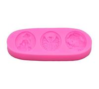 OEBUAFI Moule en Silicone en Forme D'os de Crâne D'Halloween - Moule à Gâteau Flexible Antiadhésif pour Chocolat, Bonbons, Fondant, Glaçons avec qualité Alimentaire - Passe au Four et au