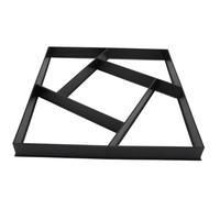 OEBUAFI Moule Réutilisable pour Chemin en Béton, Moule à Dalles Pavées 40x40x4cm, avec Conception ABS Facile à Nettoyer pour Jardin, Pelouse, Patio, Allée
