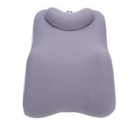 OEBUAFI Oreiller de Soutien Dorsal en Mousse à Mémoire de Forme, Oreiller de Lecture avec Conception Incurvée en 3D pour Dormir, Se Reposer, Lire, Regarder la Télévision (Double Gris)