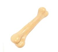 OEBUAFI Os à Mâcher Dentaire Imperméable, Parfum Viande en Polypropylène | Support de dentition de 15 cm, action de nettoyage des particules de fibres, chiens de petite et moyenne taille en