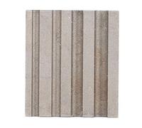 OEBUAFI Outil de Meulage de Bord de Haute qualité Guide D'affûtage de Cuir en Acier Compact Opération Facile pour la Réparation de Ponçage dans la communauté du Travail du Cuir (acier 2)