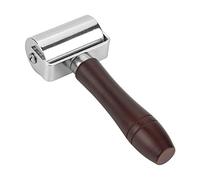 OEBUAFI Outil de Rouleau de Maroquinerie Durable de 60mm avec Acier au Carbone de Haute dureté pour un Travail du Cuir Précis pour les Artisans et les Amateurs