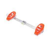 OEBUAFI Outil de Suspension Murale pour Cadre Photo, Solution de Bricolage Robuste et Facile pour L'alignement des œuvres D'art, Construction ABS Robuste 13,5 X 47,5 Cm