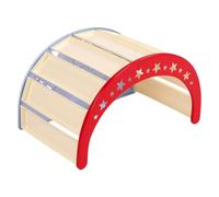 OEBUAFI Panier Hamac pour Chat, Lit d'été Portable et Respirant, pour | Caverne Suspendue Lavable, Cadre en Plastique Durable, Convient aux Chatons ou Petits Chiens, Sûr et Facile à Nettoyer,