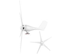 OEBUAFI Petit Générateur Éolien 5 Pales 800W, Utilisation Élevée de (48V)
