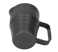 OEBUAFI Pichet à Mousse de Lait 900 Ml, Bec, Acier Inoxydable 304 | Pot à Lait pour café, Matériau de qualité Alimentaire, Moulage Seule Pièce, Finition Brillante, Corps Compact, Design