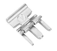 OEBUAFI Pied pour Fermeture à Glissière à Clipser pour Machine à Coudre, | Pied de Fermeture éclair IDT en Acier Inoxydable, Conception à Encliqueter, Guide de Couture Droit, 0,79 X 0,59 Pouce