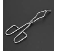 OEBUAFI Pince à Creuset en Acier Inoxydable, Pince à Bécher Robuste de 7 Mm avec Rivet de ronautique, Pattes Antidérapantes pour Utilisation en Laboratoire (200mm)