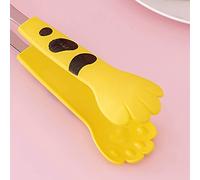 OEBUAFI Pince de Cuisine en Acier Inoxydable en Forme de Patte de Chat, Petite Pince à Nourriture pour Barbecue à Salade - Outil Multifonctionnel pour les Activités de Plein Air, 56,7 G (M 100x70cm