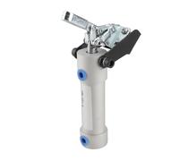 OEBUAFI Pince de Maintien Pneumatique, Outil Cylindre en Fer G1,8 | Corps en Fer Robuste, Utilisation de Fixation de Soudage et de Moulage, Installation D équipements de Décoration