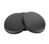 OEBUAFI Plaque de Cuisson à Pizza Antiadhésive 3 Pièces, Plaque de Cuisson en Acier au Carbone avec Répartition Uniforme de la Chaleur, pour Biscuits à Pizza, Ailes de Poulet et Plus