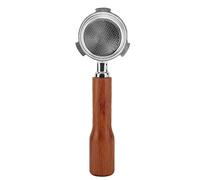 OEBUAFI Poignée en Bois 51 Mm Porte-filtre à café sans Fond Conception D'observation Facile à Nettoyer pour EC0680 EC0685 Italien, EUPA, SMAG, SEVERIN KA5995 Allemand (style 1)