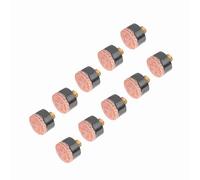 OEBUAFI Pointe de Poteau de Queue de Billard, Accessoire de Matériel de Bricolage Souple et Résistant à l'usure pour Les Amateurs de Billard, 10 Pièces de Rechange (11mm)