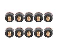 OEBUAFI Pointe de Poteau de Queue de Billard, Accessoire de Matériel de Bricolage Souple et Résistant à l'usure pour Les Amateurs de Billard, 10 Pièces de Rechange (13mm)