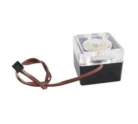 OEBUAFI Pompe de Refroidissement, Fonctionnement Silencieux et Haute Performance pour Systèmes de Refroidissement par Eau, Compatible avec L'éclairage RVB, Matériau Acrylique Durable