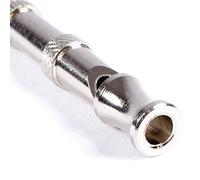 OEBUAFI Porte-clés Sifflet pour Chien de Compagnie, Répulsif Sonore Ultrasonique Portable à Deux Tons pour L'entraînement à la Communication, Propagation Lointaine, Longueur: 5.3CM (comme montré)