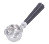 OEBUAFI Porte-filtre sans Fond à Double Oreille en Acier Inoxydable de 58 Mm Porte-filtre à café Facile à Utiliser pour, Améliore la qualité du café, pour Machine à (Bois de santal violet de type A)