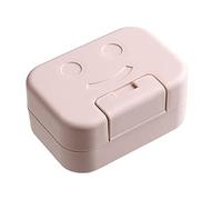 OEBUAFI Porte-savons de Voyage, Boîte à Savon Portable avec Boucle, Conception Anti-poussière, Taille Compacte 11 * 7,5 * 5 Cm pour Les Voyages en Plein Air (OEBUAFIm64l-10295936)