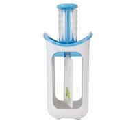 OEBUAFI Presse-purée de Fruits Portable pour Enfants, Pochettes Alimentaires Faciles à Utiliser, Station de Compression DIY pour des Repas Sûrs et Délicieux, Bleu (BLUE)