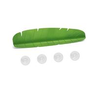 OEBUAFI Protection contre les éclaboussures D'évier, Design Feuille de Bananier, Protection Multifonctionnelle contre les éclaboussures pour îlot de Cuisine (GREEN)