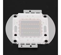 OEBUAFI Puces Intégrées LED 395 Nm 400 Nm, Perles de Lampe à Lumière Ultraviolette COB à Spectre Complet avec une Longue Durée de Vie de Haute stabilité, pour Guérir la Désinfection, la (30W)